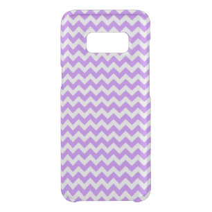 White and Purple Zig Zag Chevron Uncommon Samsung Galaxy S8 Case