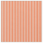 [ Thumbnail: White and Red Striped/Lined Pattern Fabric ]