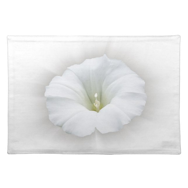 white and shades of gray cloth placemat (Front)