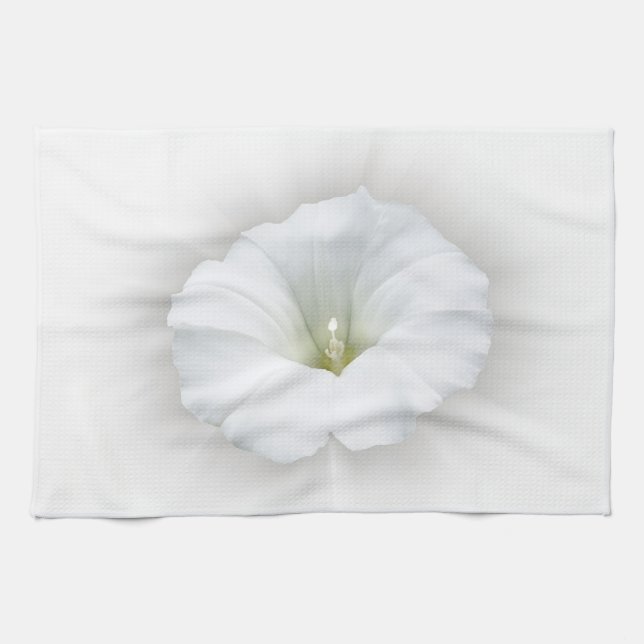 white and shades of gray kitchen towel (Horizontal)