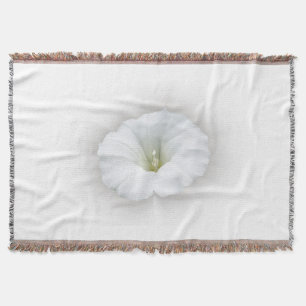 white and shades of gray throw blanket