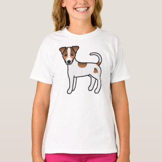 White And Tan Smooth Coat Parson Russell Terrier T-Shirt