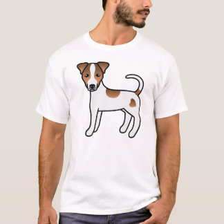 White And Tan Smooth Coat Parson Russell Terrier T-Shirt