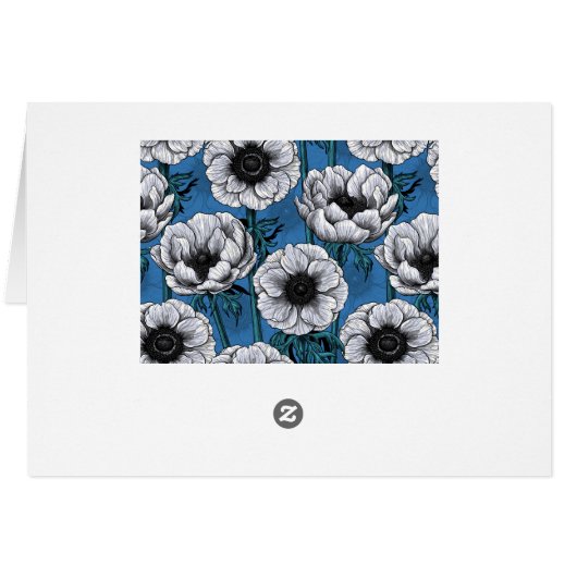 White anemone garden (Back Horizontal)