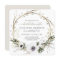 White Anemone Twig Fern Eucalyptus Bridal Shower