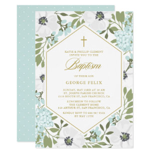 boy baptism christening invitations zazzle