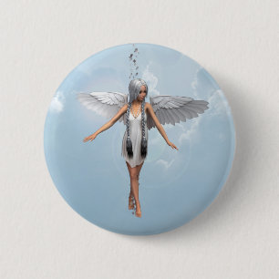 White Angel Button