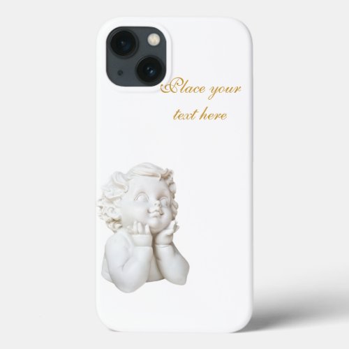 White Angel iPhone 13 Case