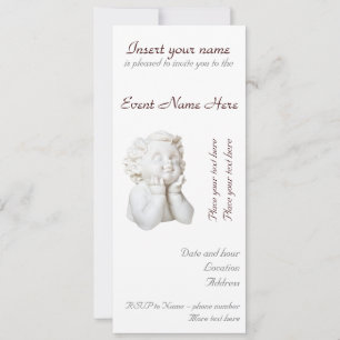 White Angel Invitation