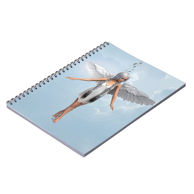 White Angel Notebook (Left Side)