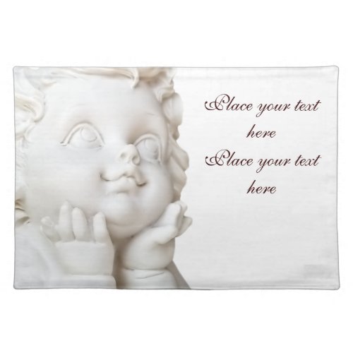 White Angel Placemat