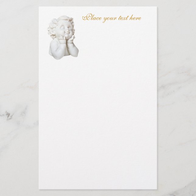 White Angel Stationery (Front)