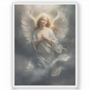 White Angel Sticker