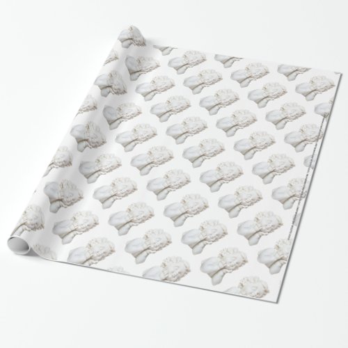 White Angel Wrapping Paper