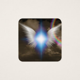 White angels wings