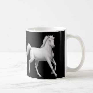 White Arabian Horses Mug