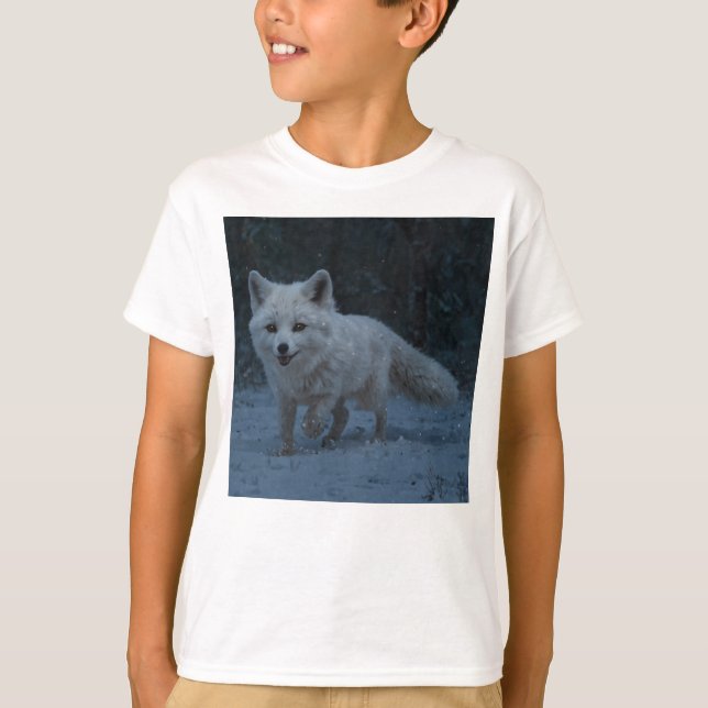White Arctic Fox T-Shirt (Front)
