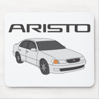 White Aristo Mouse Pad