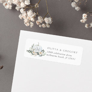 Wedding Border Address Labels