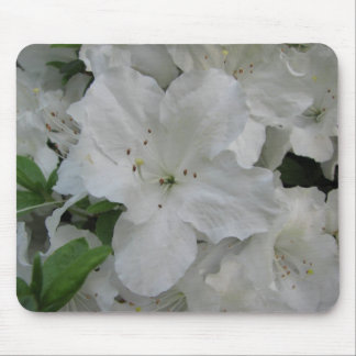 White Azalea Mousepad