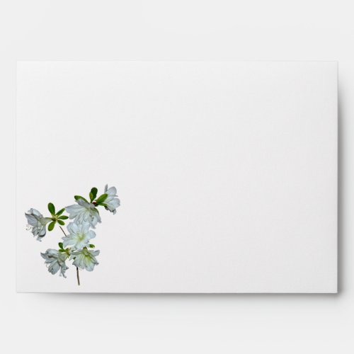 White Azalea Multiple Envelope