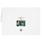 "White Azaleas" Cards (Back Horizontal)