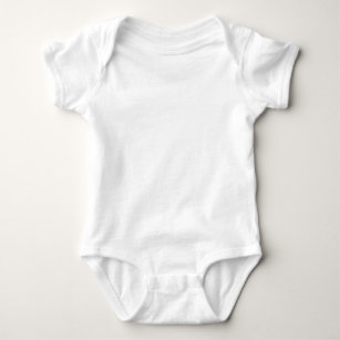 White Baby Jersy Bodysuit / Customize