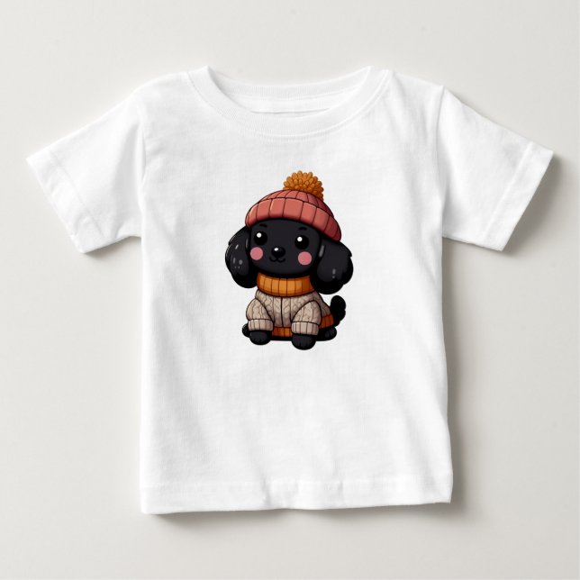 white background neat simple sticker emoji cute pr baby T-Shirt (Front)