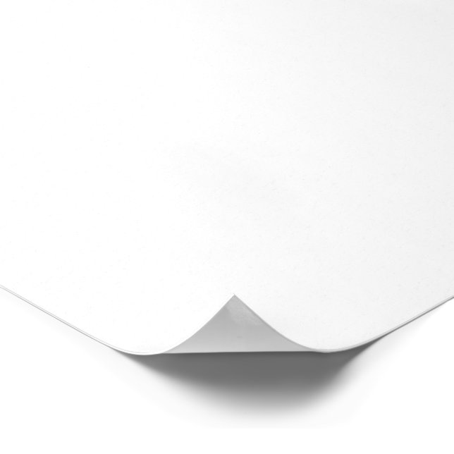 White Background on a Poster