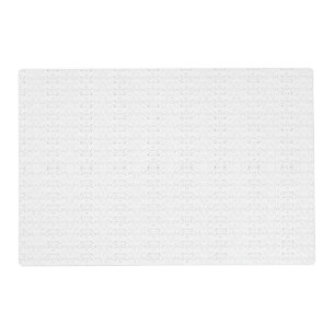White background with a repeating pattern of small placemat