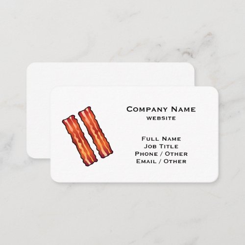 White Bacon Business Card