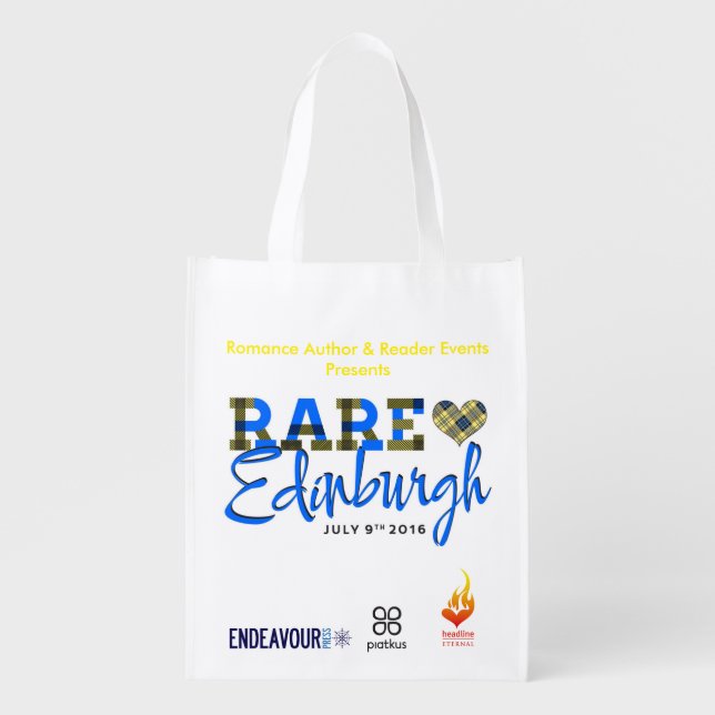 white, bag, rare16, rare grocery bag (Front)