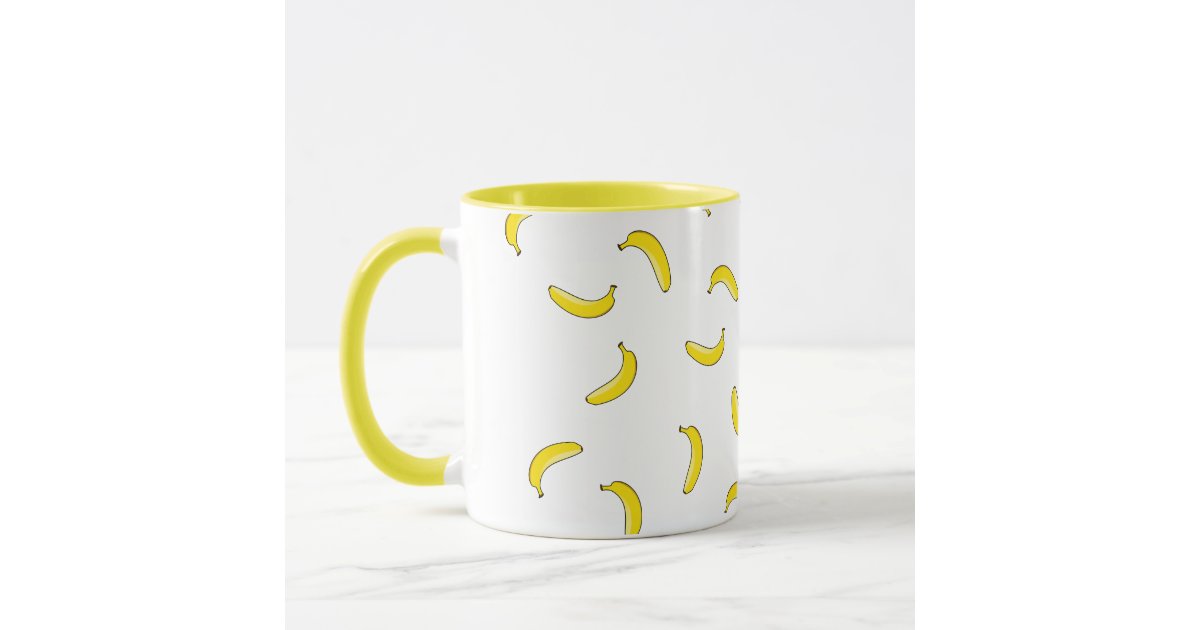 White Banana Mug | Zazzle
