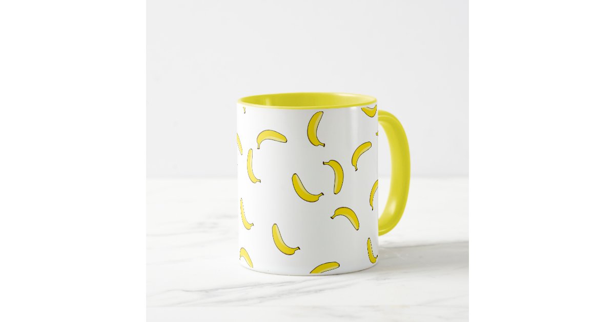 White Banana Mug | Zazzle