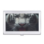 White Bangle Tiger Business Card Case
