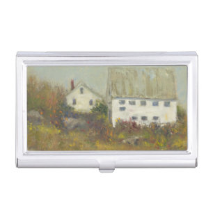 White Barn Business Card Case