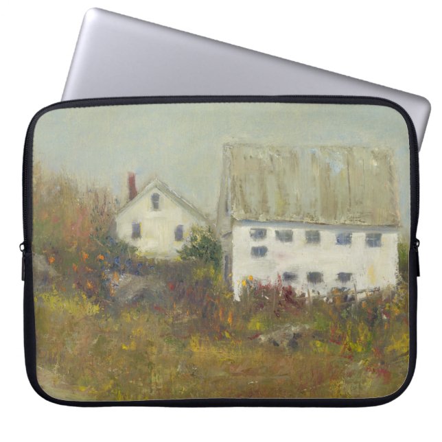 White Barn Laptop Sleeve (Front)
