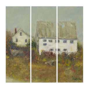 White Barn Triptych