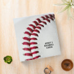 White Baseball Close-Up Card Collector 3 Ring Binder White Baseball Close-Up Card Collector 3 Ring Binder