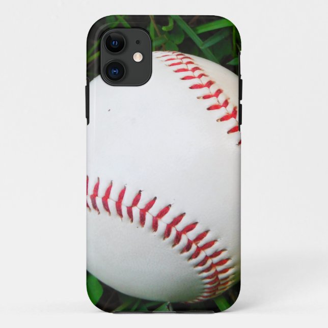 White Baseball with Red Stitching Case-Mate iPhone Case (Back)
