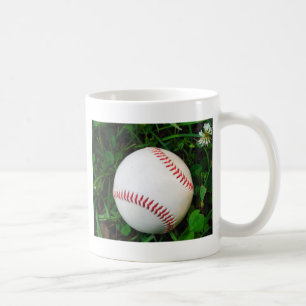 White Baseball with Red Stitching Coffee Mug