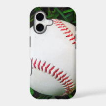 White Baseball with Red Stitching