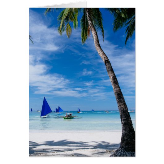 White Beach | Boracay, Philippines Cards (Front)