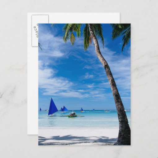 White Beach | Boracay, Philippines Postcard | Zazzle