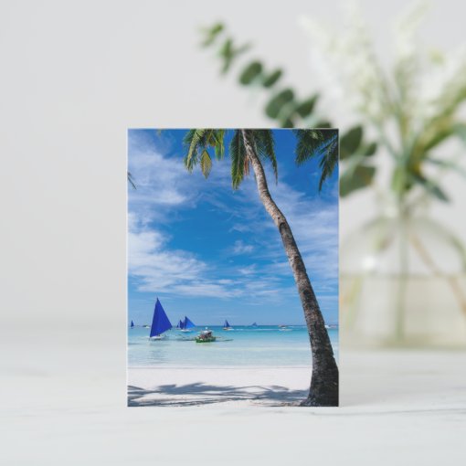 White Beach | Boracay, Philippines Postcard | Zazzle