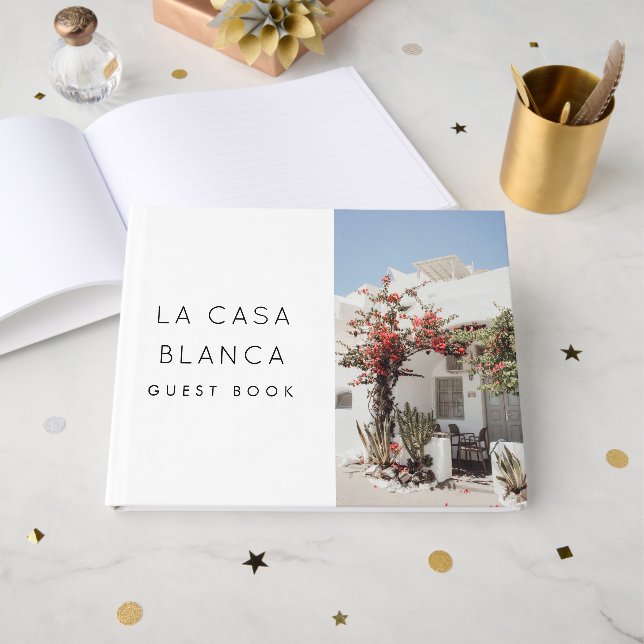 White Beach House Villa Rental Vacation Comments Guest Book (Front Open)