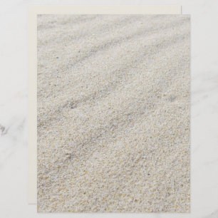 White Beach Sand Background Scrapbooking Paper