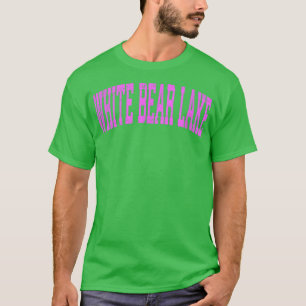 White Bear Lake Minnesota MN Vintage Athletic Spor T-Shirt