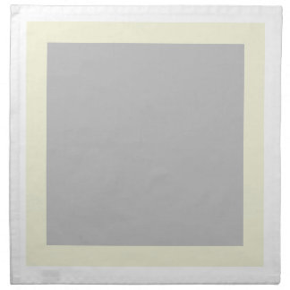 White Beige and SIlver-Colored Napkins