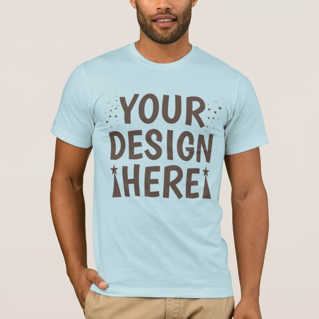 White Bella Canvas. Female Tshirt Mockup (Front)